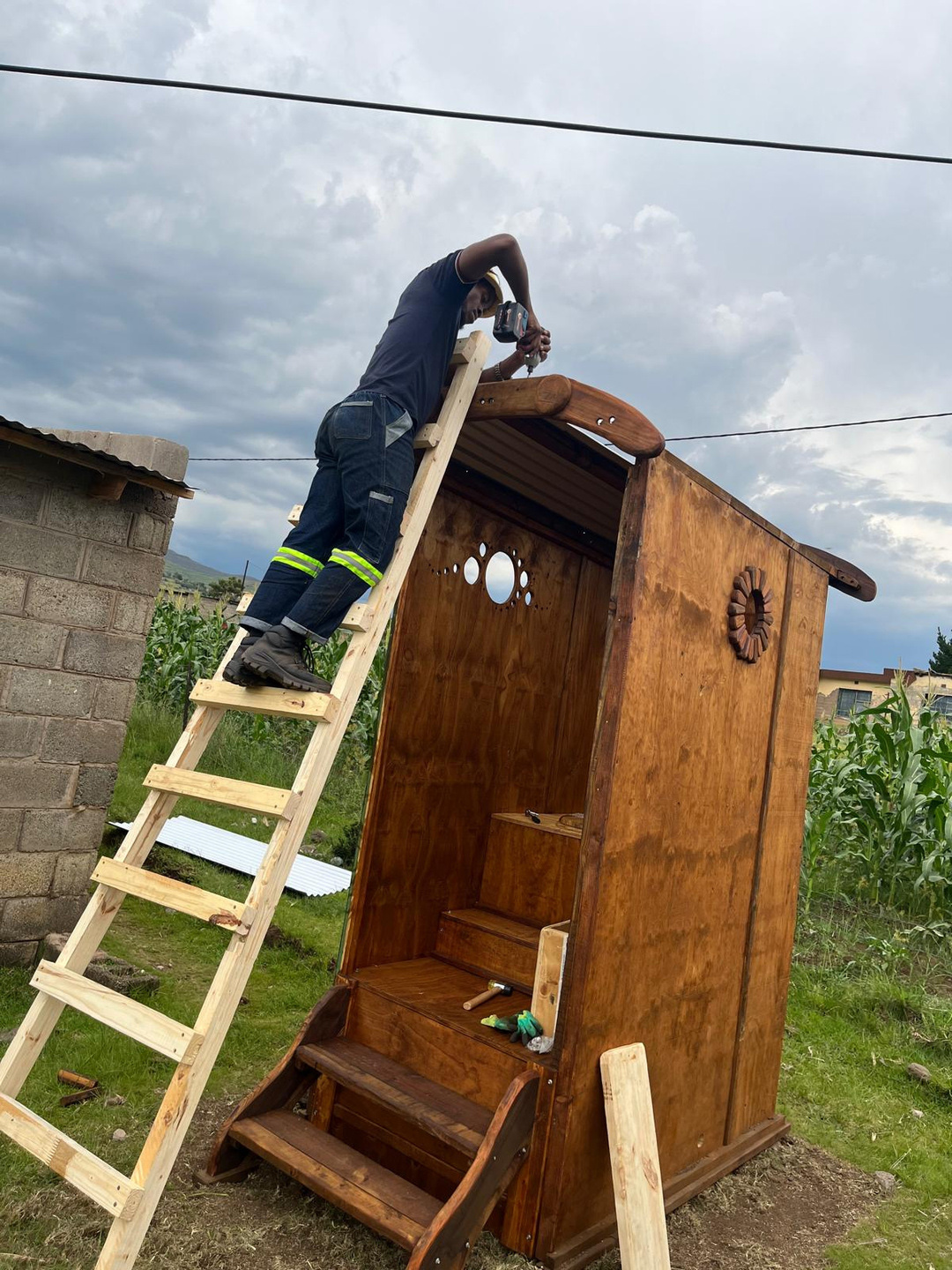 Compost Toilets in action
