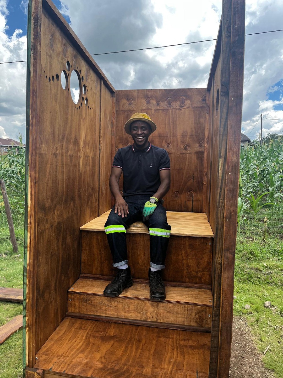 Compost Toilets in action