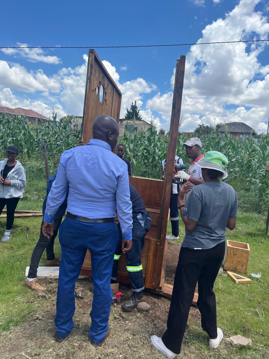 Compost Toilets in action