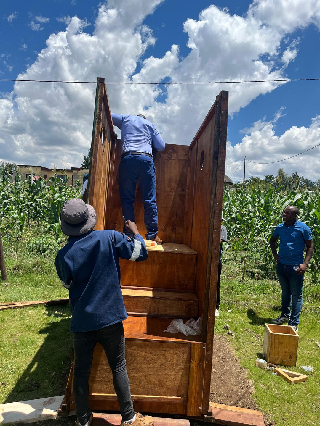 Compost Toilets in action
